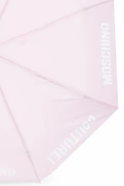 Moschino RÓŻOWY Parasol z logo