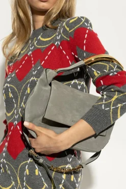 Moschino SZARY Torba do ręki