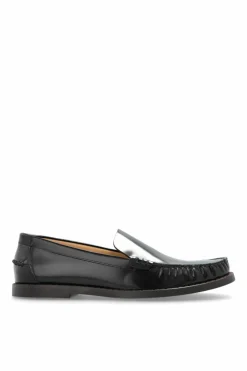 Odissi CZARNY Skórzane buty typu `loafers`