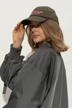 Off-White ZIELONY Czapka z daszkiem