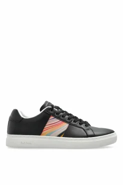 Paul Smith CZARNY Skórzane buty sportowe