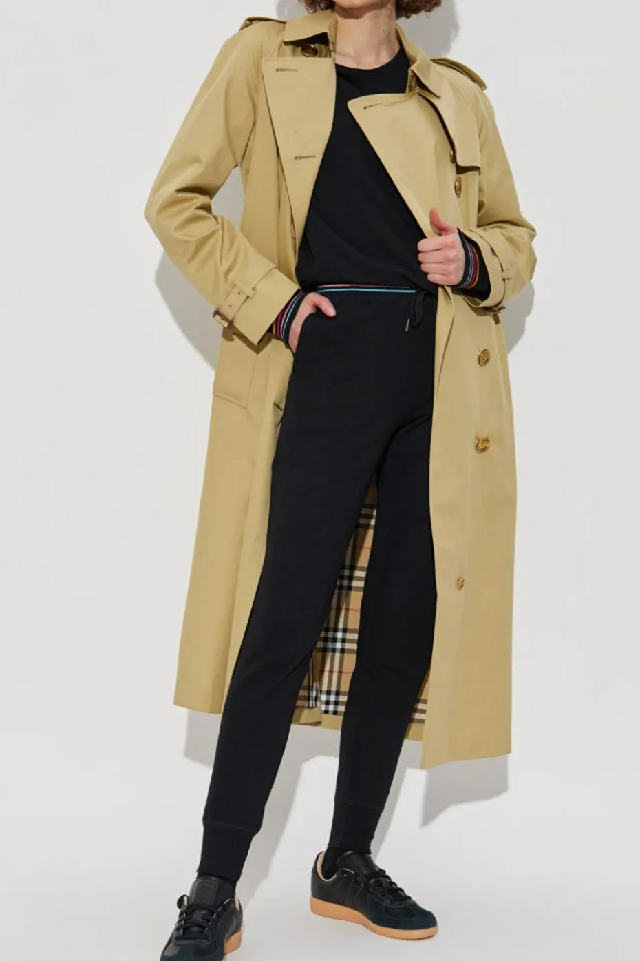 Paul Smith CZARNY Spodnie dresowe