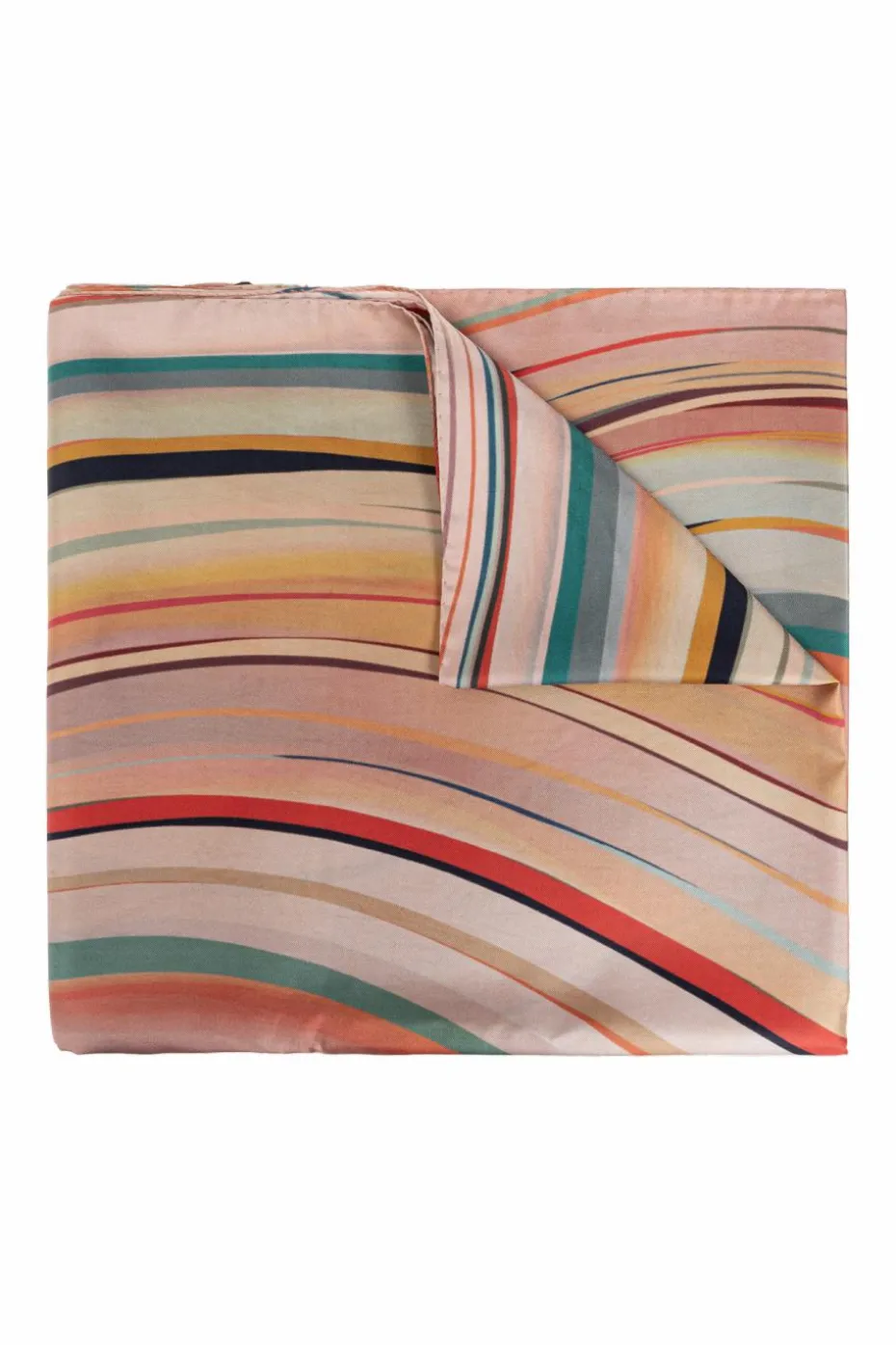 Paul Smith MULTIKOLOR Jedwabny szal