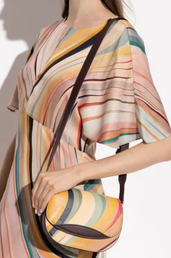Paul Smith MULTIKOLOR Skórzana torba na ramię