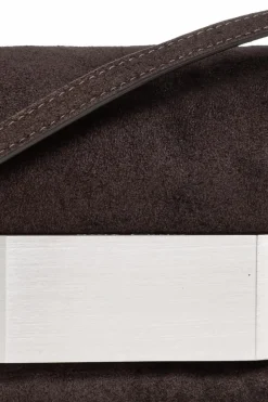Rick Owens BRĄZOWY Torba na ramię `Pillow Griffin`