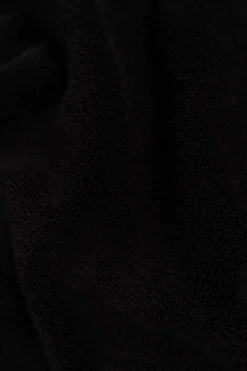 Rick Owens CZARNY Ręcznik z logo