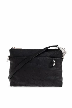 Rick Owens CZARNY Skórzana torba `Small Adri`