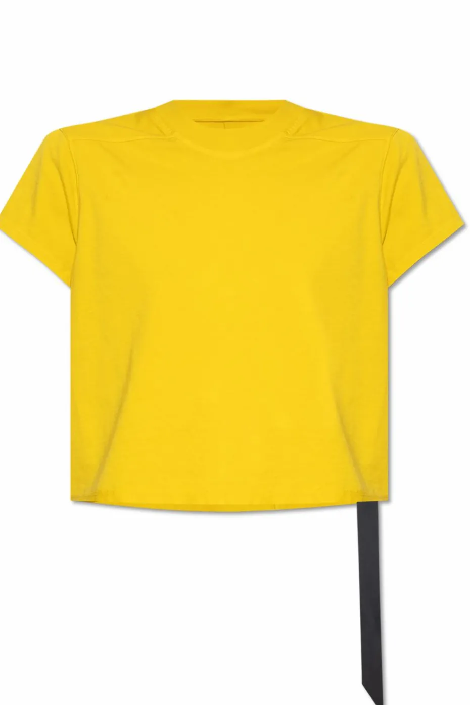Rick Owens DRKSHDW ŻÓŁTY T-shirt `Small Level T`