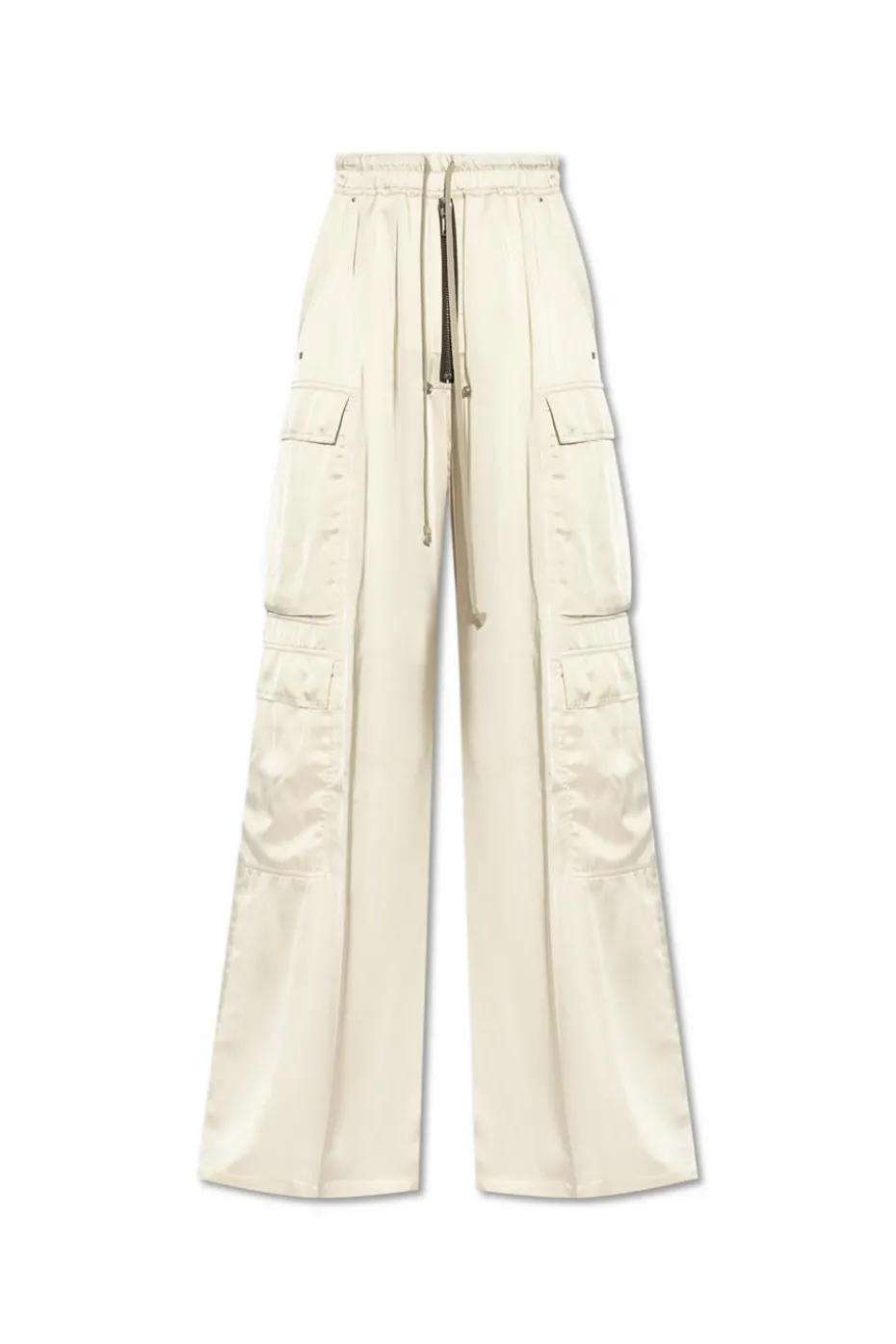 Rick Owens kremowy Spodnie `Cargobelas`