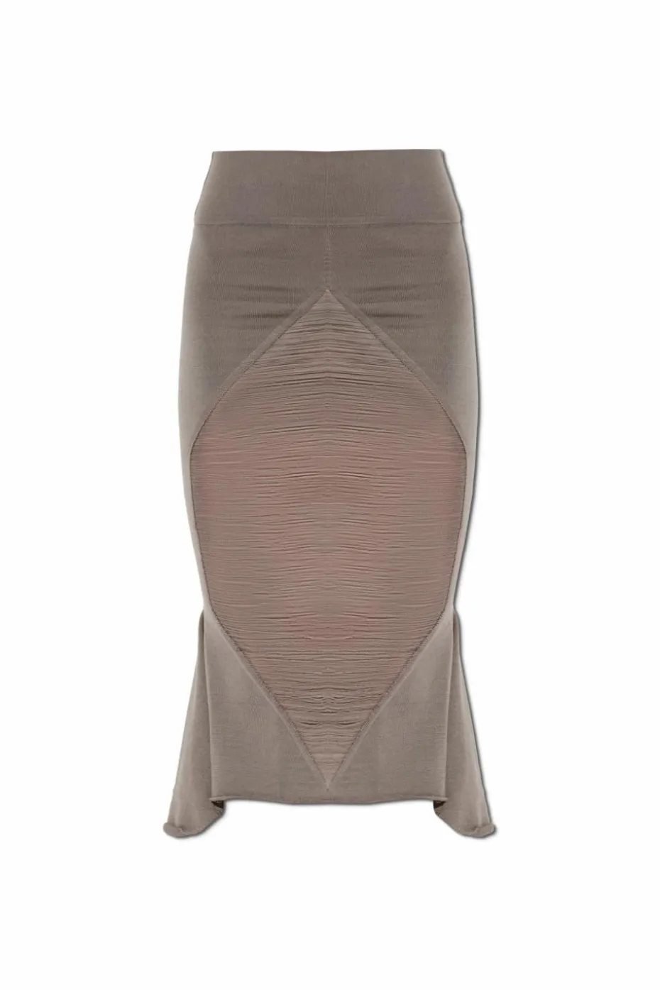 Rick Owens SZARY Spódnica `Tanja`