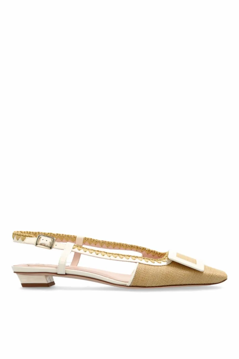 Roger Vivier beżowy Buty na obcasie