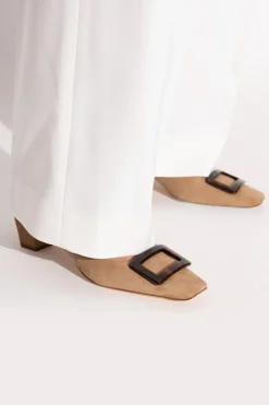 Roger Vivier beżowy Buty na obcasie `Turtle Vivier`