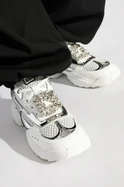 Roger Vivier BIAŁY Buty sportowe ‘Motor Run’
