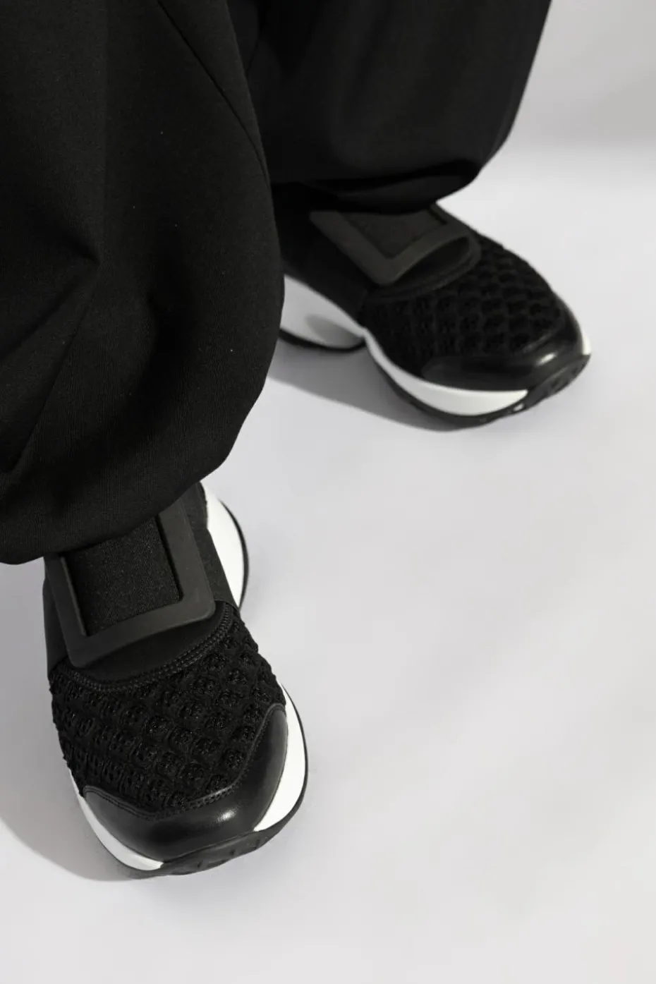 Roger Vivier CZARNY Buty sportowe ‘Viv’ Run’
