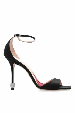 Roger Vivier CZARNY Sandały na obcasie `Vivier Marlene`