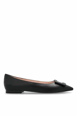 Roger Vivier CZARNY Skórzane baleriny `Gommettine`