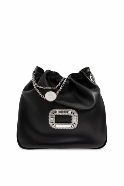 Roger Vivier CZARNY Torba na ramię `Pilgrim Mini`