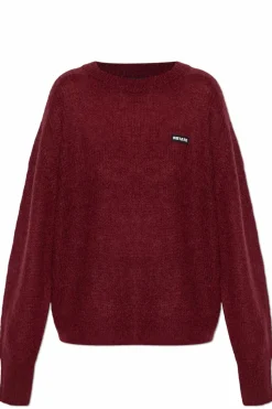 ROTATE BORDO Sweter z logo