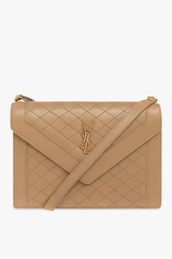 Saint Laurent beżowy Torba na ramię ‘Gaby’
