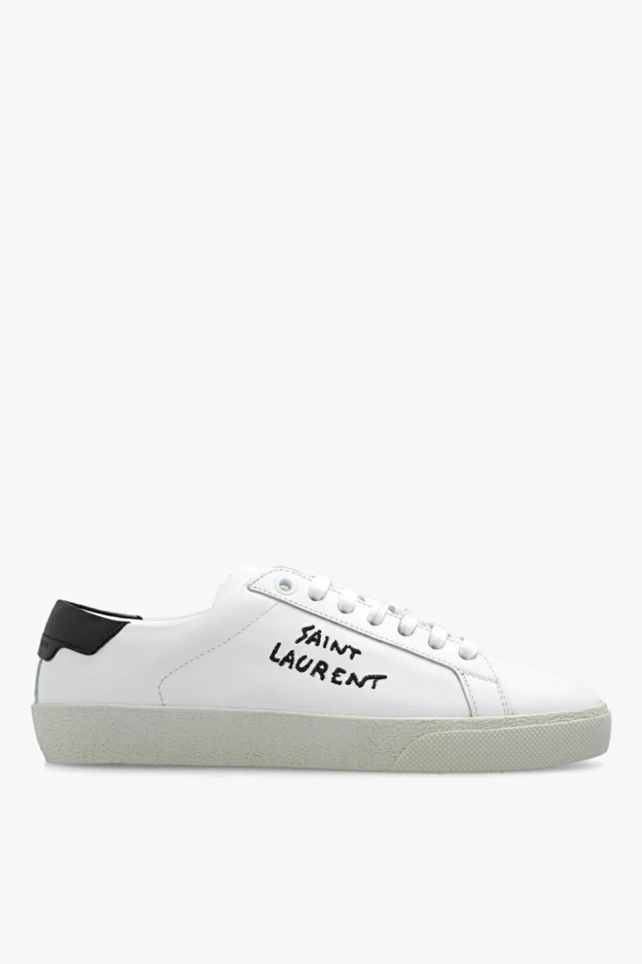 Saint Laurent BIAŁY Buty sportowe ‘Court Classic SL/06’