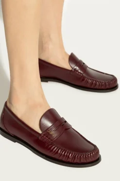 Saint Laurent BORDO Buty `Laurent` typu `loafers`