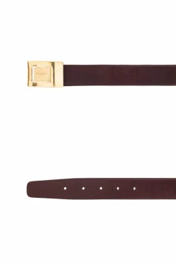 Saint Laurent BORDO Skórzany pasek