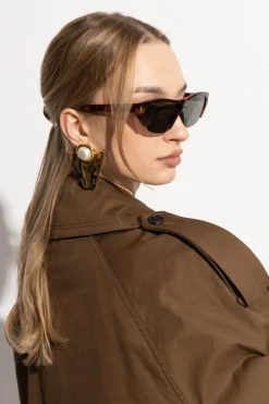 Saint Laurent BRĄZOWY Okulary przeciwsłoneczne `SL 704`