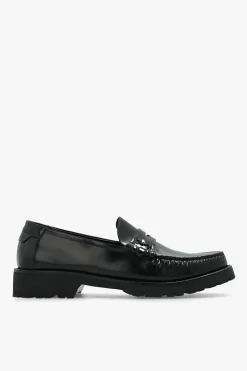 Saint Laurent CZARNY Buty ‘Penny’ typu ‘loafers’