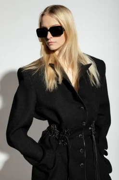Saint Laurent CZARNY Okulary przeciwsłoneczne