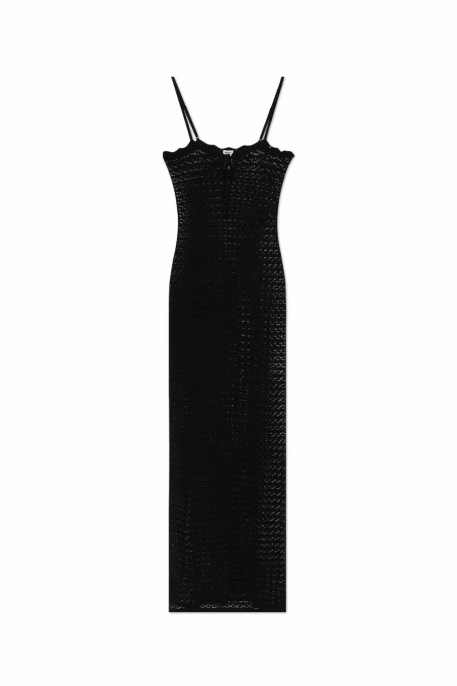 Saint Laurent CZARNY Sukienka na ramiączkach