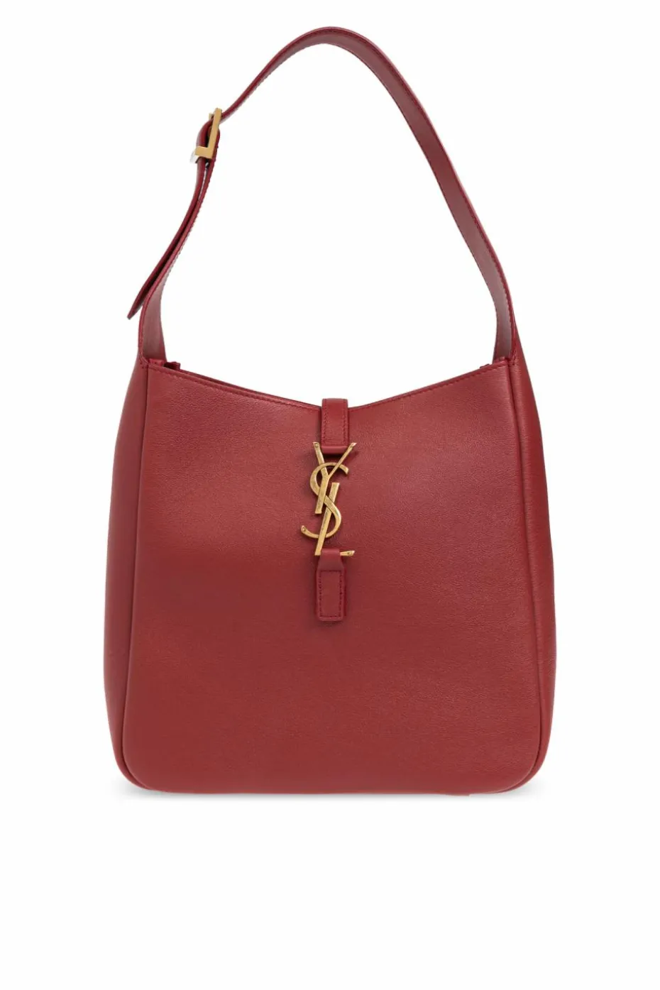 Saint Laurent CZERWONY Torba ‘Le 5 a 7 Small’ typu ‘bucket’