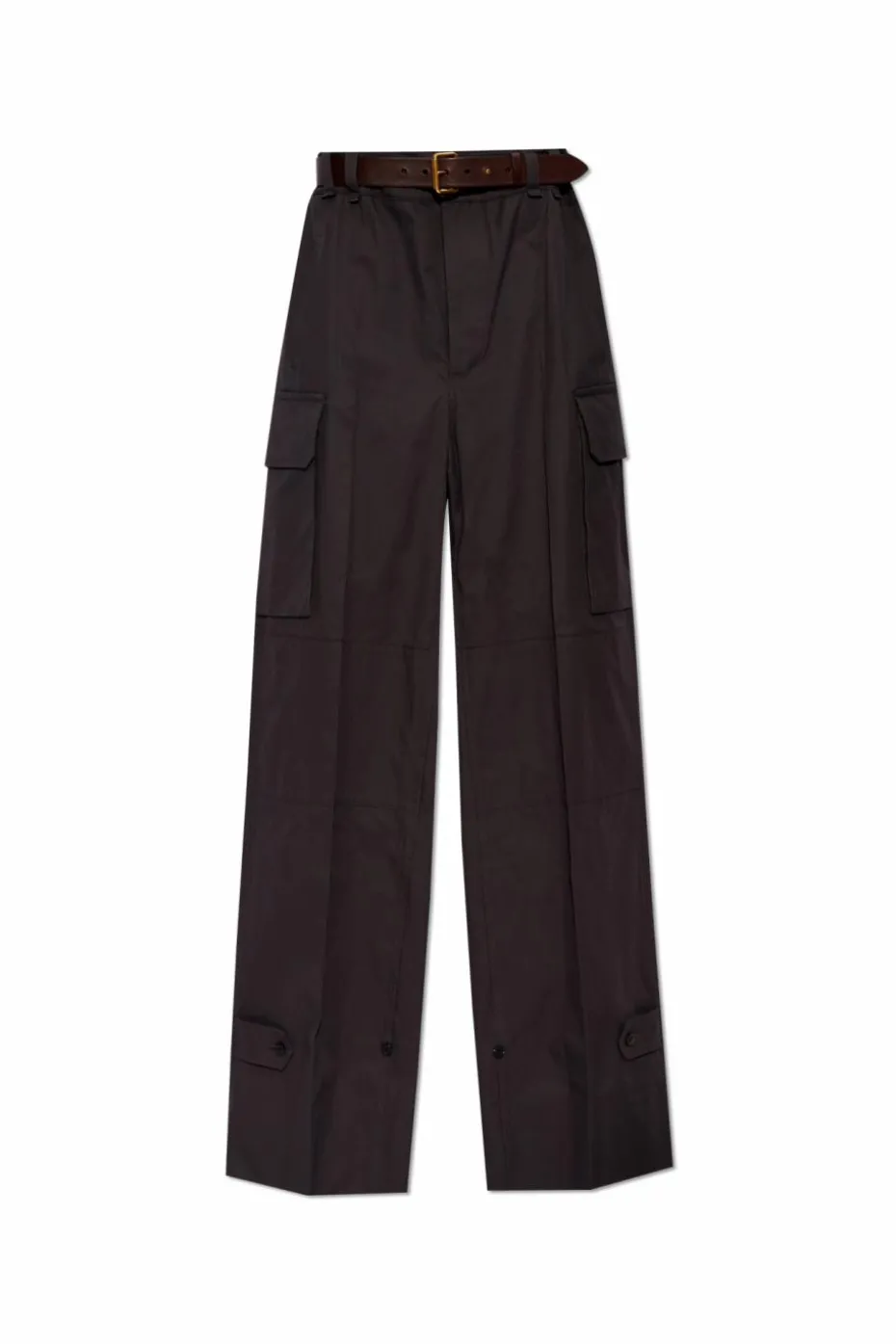 Saint Laurent SZARY Spodnie typu ‘cargo’