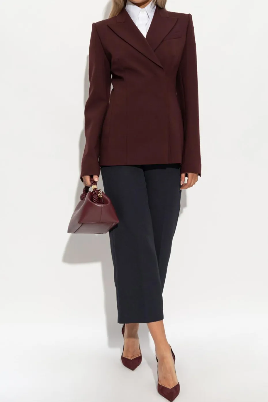 Sportmax BORDO Dwurzędowa marynarka ‘Cocco’
