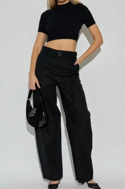 Sportmax CZARNY Top `Bettina`