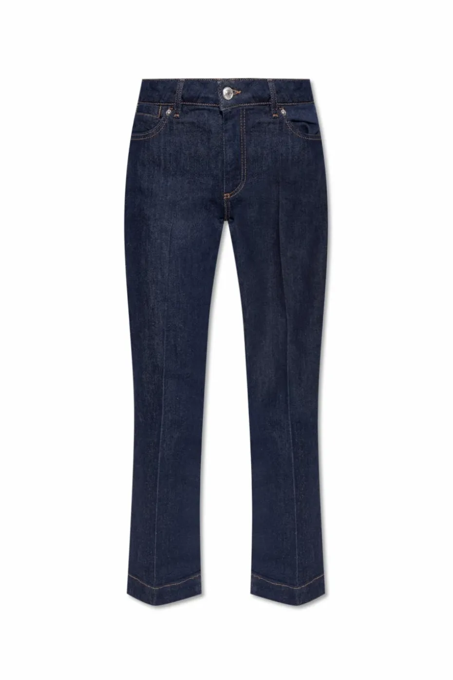 Sportmax GRANATOWY Jeansy `Rekord`