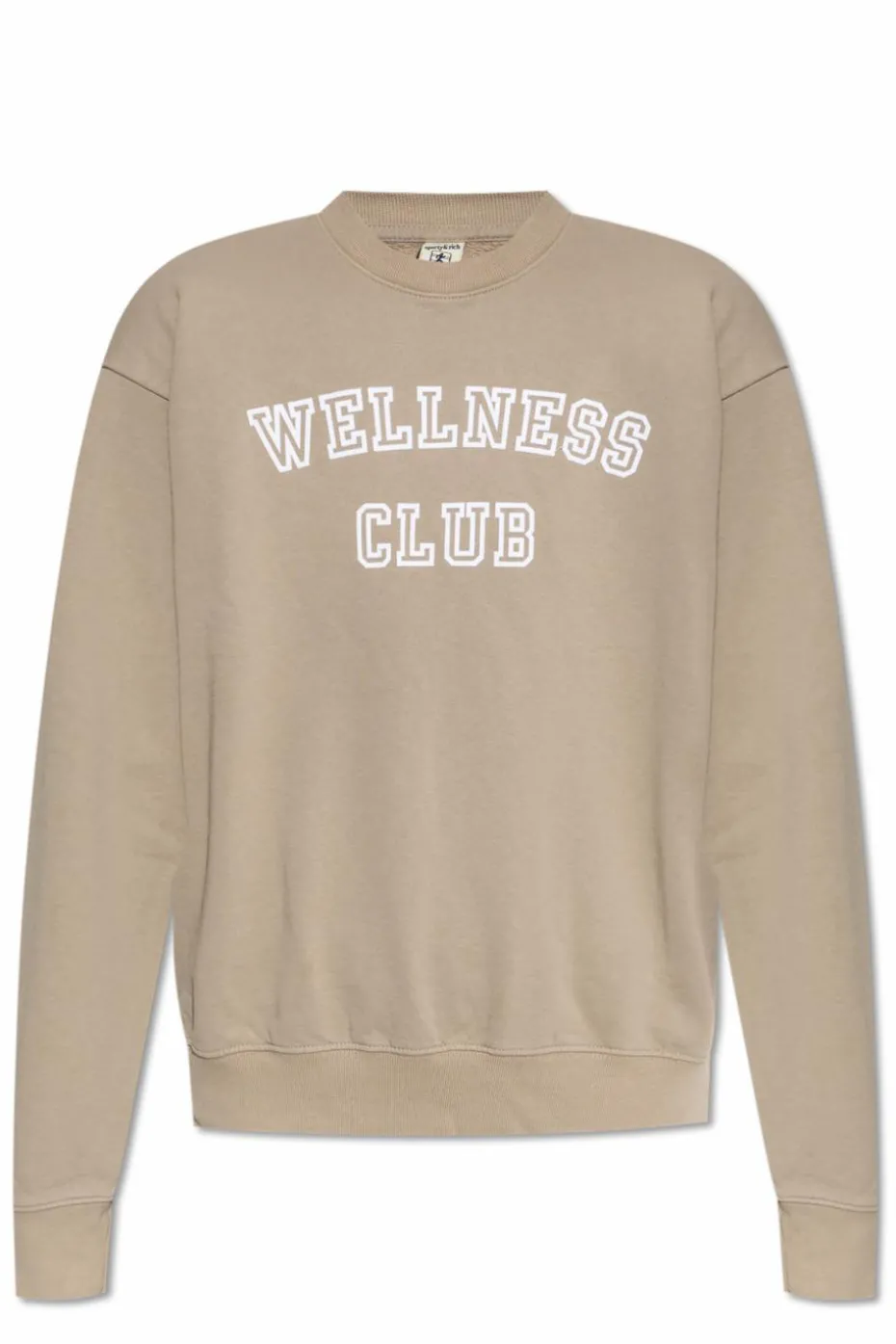 Sporty & Rich beżowy Bluza z nadrukiem
