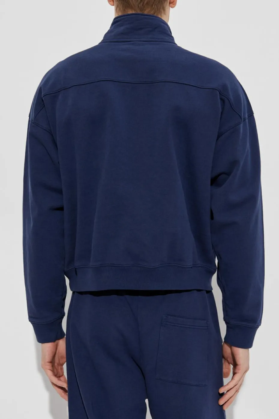 Sporty & Rich GRANATOWY Bluza z kolekcji `Preppy`