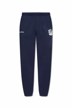 Sporty & Rich GRANATOWY Spodnie dresowe z kolekcji`UCLA`
