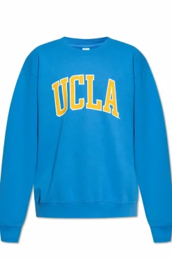 Sporty & Rich NIEBIESKI Bluza z kolekcji`UCLA`