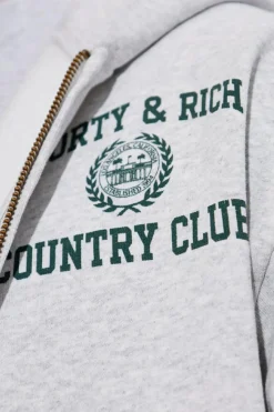 Sporty & Rich SZARY Bluza z kolekcji `Preppy`
