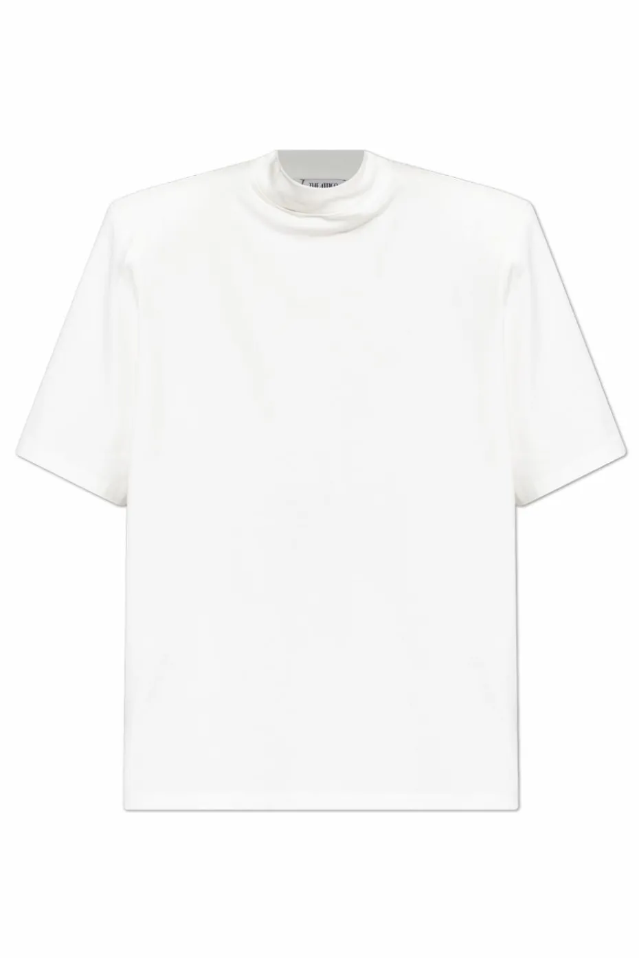 The Attico BIAŁY T-shirt z logo