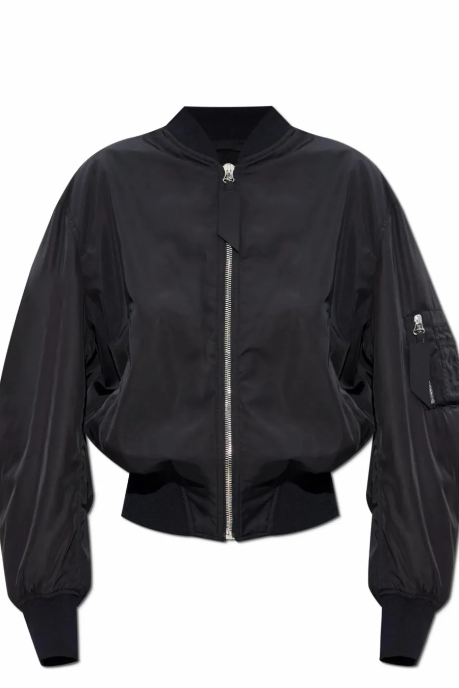 The Attico CZARNY Kurtka typu `bomber`