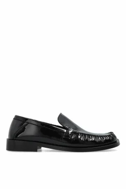 The Attico CZARNY Skórzane buty `Charles`