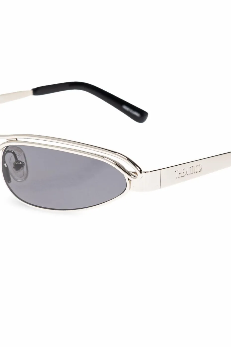 The Attico SREBRNY Okulary przeciwsłoneczne