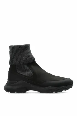 Tod’s CZARNY Buty ze skarpetą