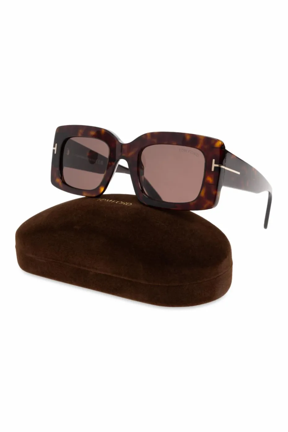 Tom Ford BRĄZOWY Okulary przeciwsłoneczne