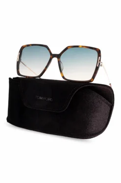 Tom Ford BRĄZOWY Okulary przeciwsłoneczne