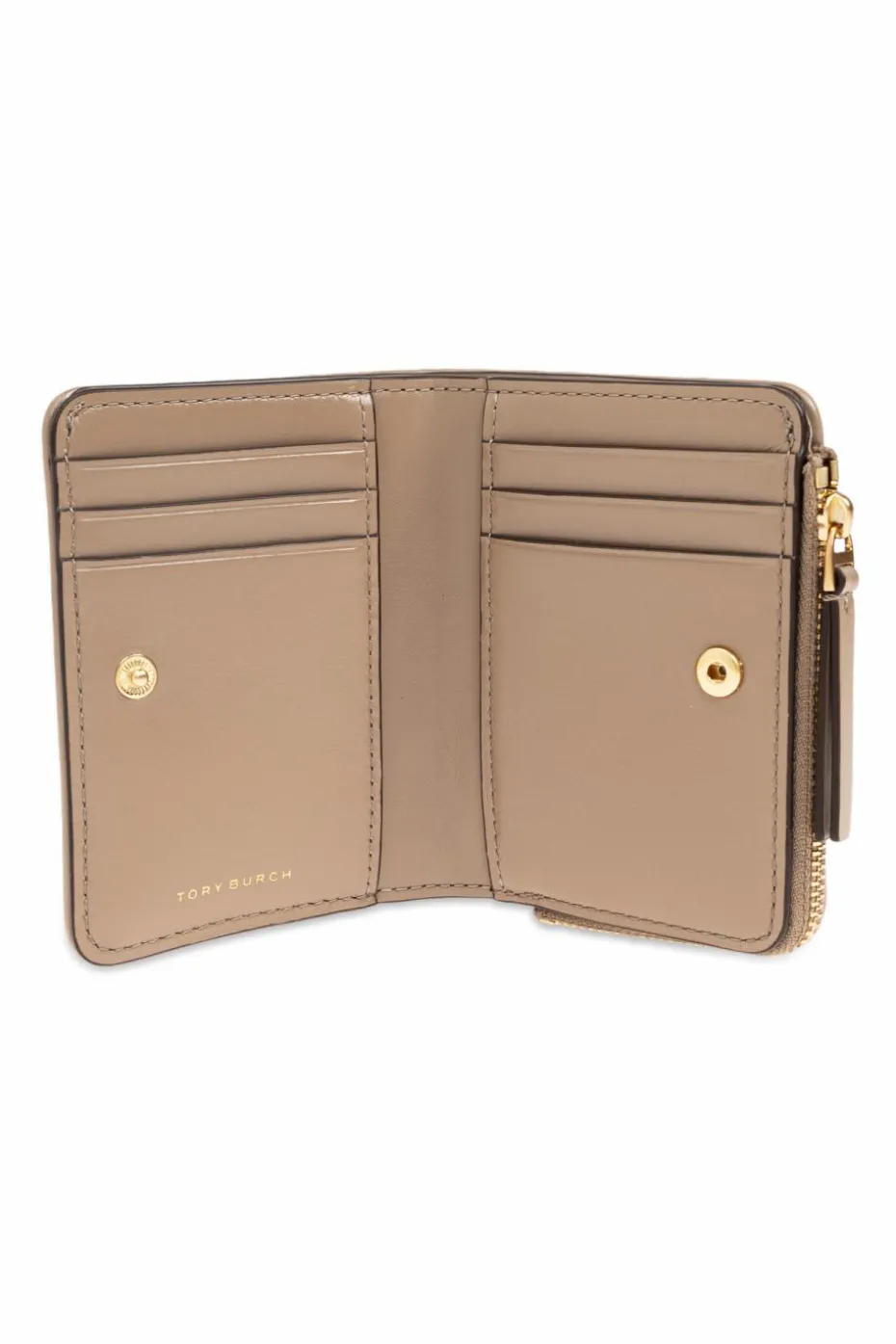 Tory Burch beżowy Portfel `Kira`