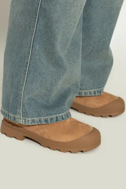 Tory Burch beżowy Skórzane botki