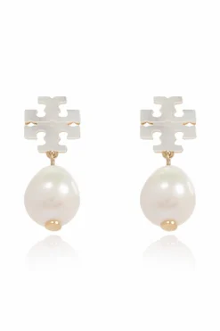 Tory Burch BIAŁY Kolczyki ‘Kira’